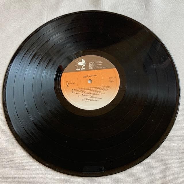 ABBA Arrival LP Vinyl Record Japan Pressing with Obi Strip DSP-5102