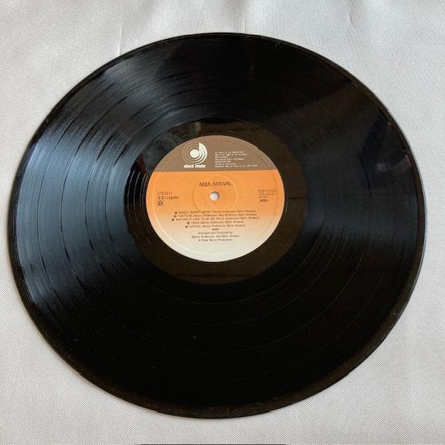 ABBA Arrival LP Vinyl Record Japan Pressing with Obi Strip DSP-5102