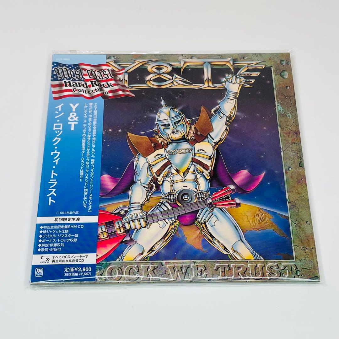 Y&T In Rock We Trust CD Japan Only Limited Edition Paper Jacket Bonus Tracks | Japansoundstore