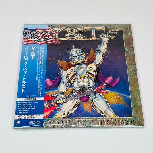 Y&T In Rock We Trust CD Japan Only Limited Edition Paper Jacket Bonus Tracks | Japansoundstore
