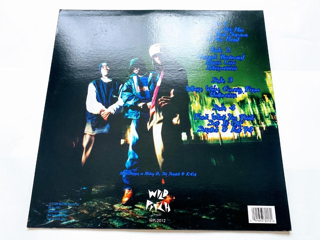 Main Source - Fuck What You Think 2LP Vinyl 1994 Wild Pitch Records Hip Hop