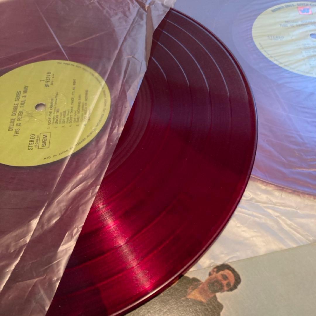 Peter, Paul and Mary - This Is Peter, Paul and Mary - Japan Red Vinyl 2LP Set