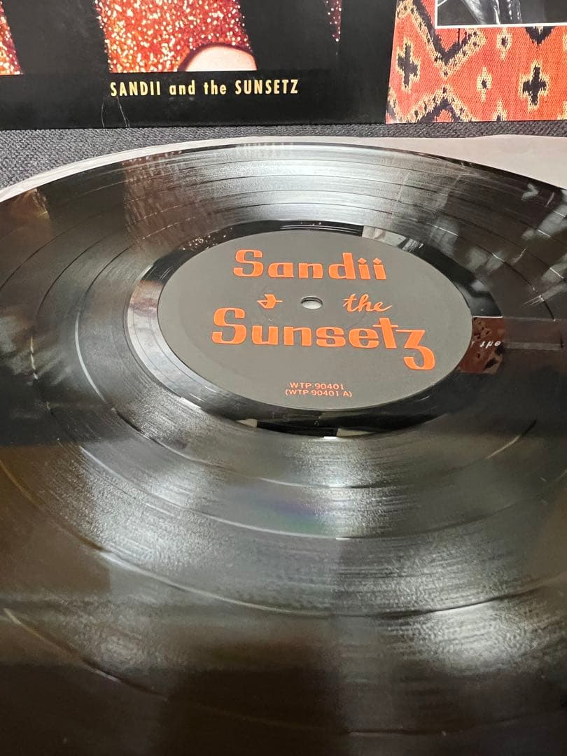 Sandii & the Sunsetz - Banzai Baby LP 1986 Japan Original w/Obi & Rare Postcard