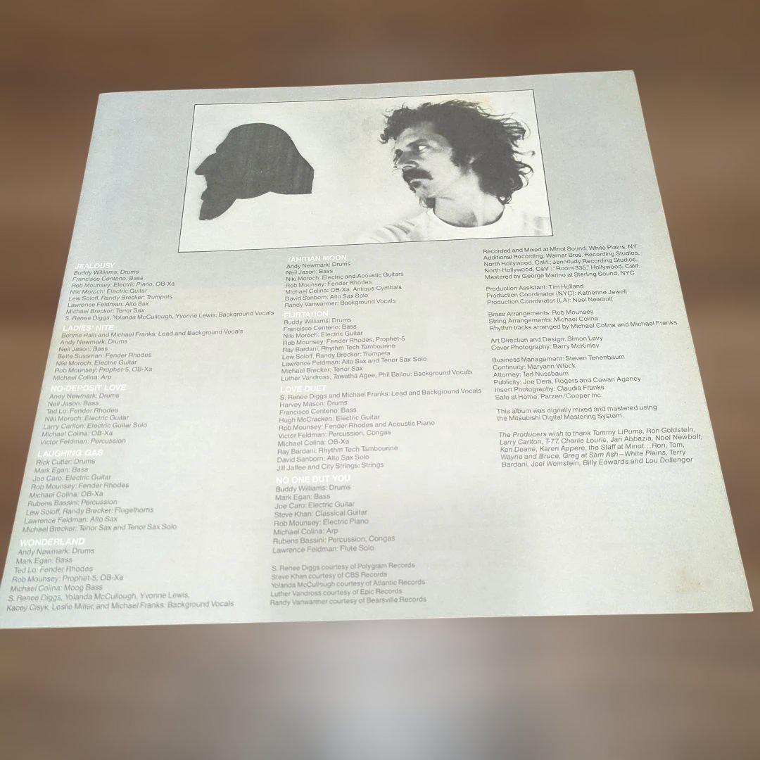 Michael Franks - Objects Of Desire - Vinyl LP Japan Obi Insert Included