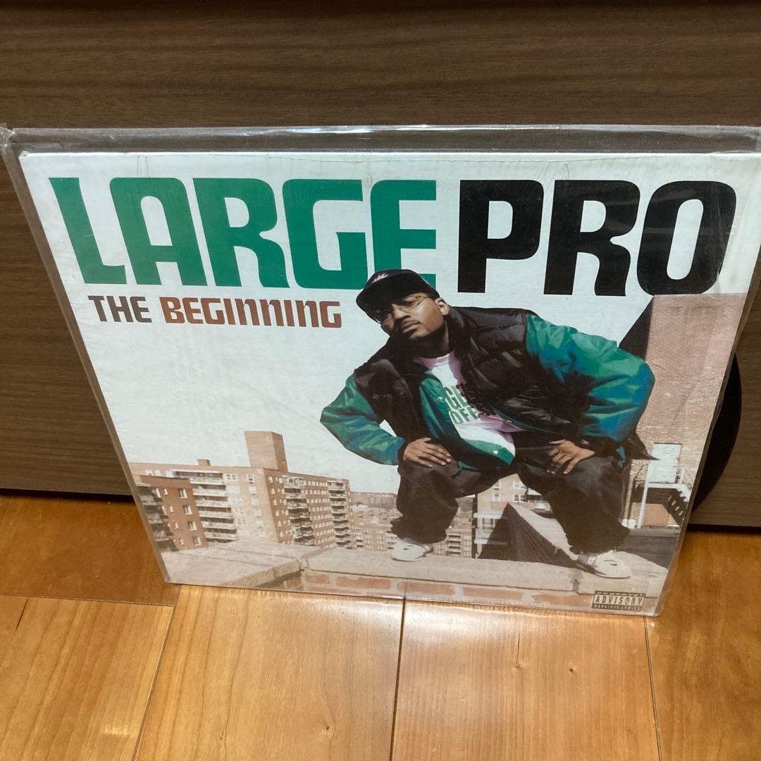 Large Pro - The Beginning 12" Vinyl Record Hip Hop Clean Copy