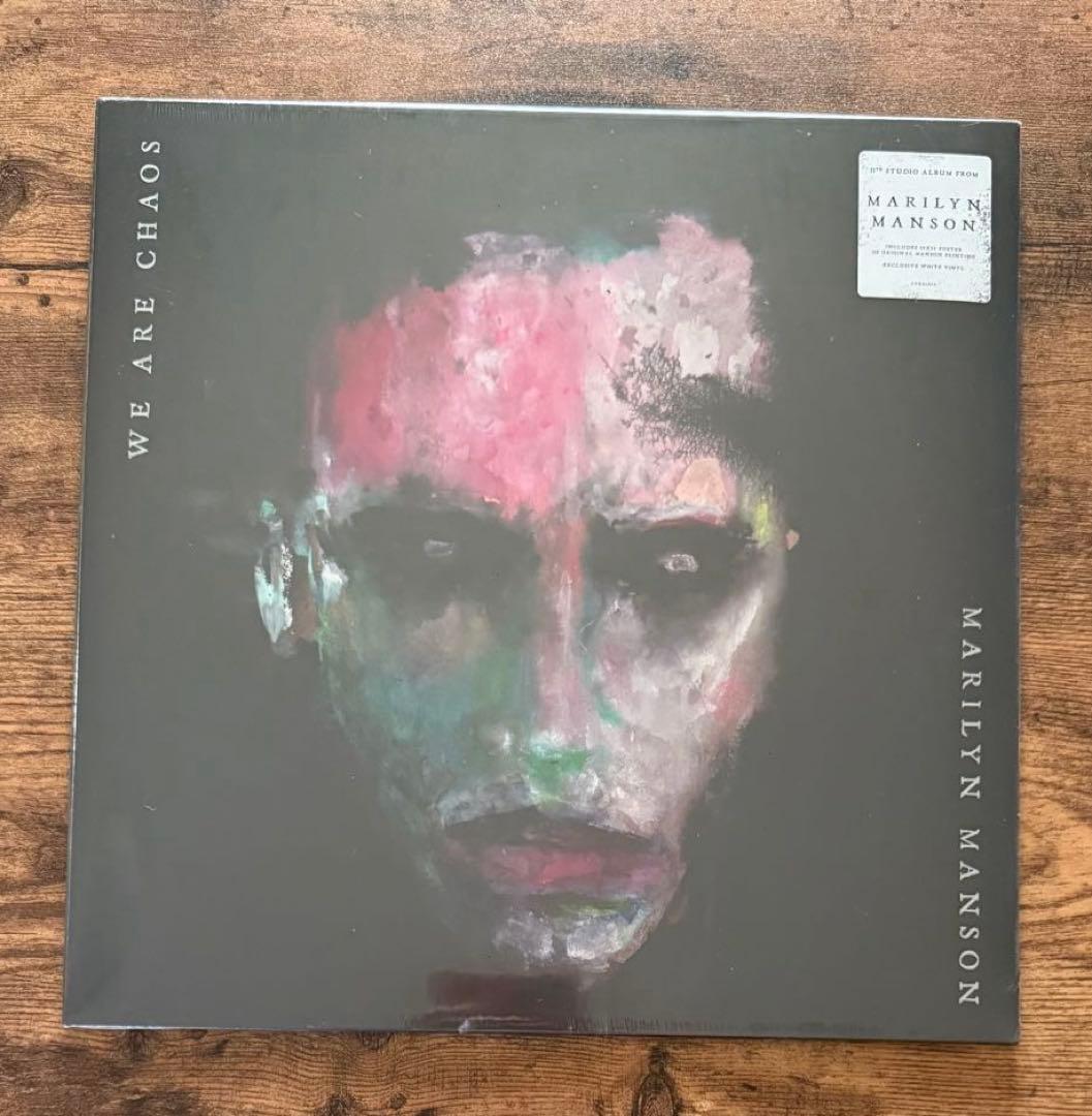 Marilyn Manson We Are Chaos Limited Edition White Vinyl LP 2020 EU Import Japan