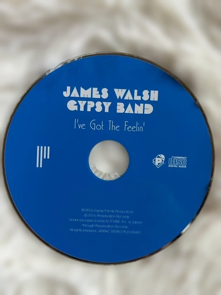 James Walsh Gypsy Band - I've Got The Feelin' CD Japan Press w/ OBI Mini LP
