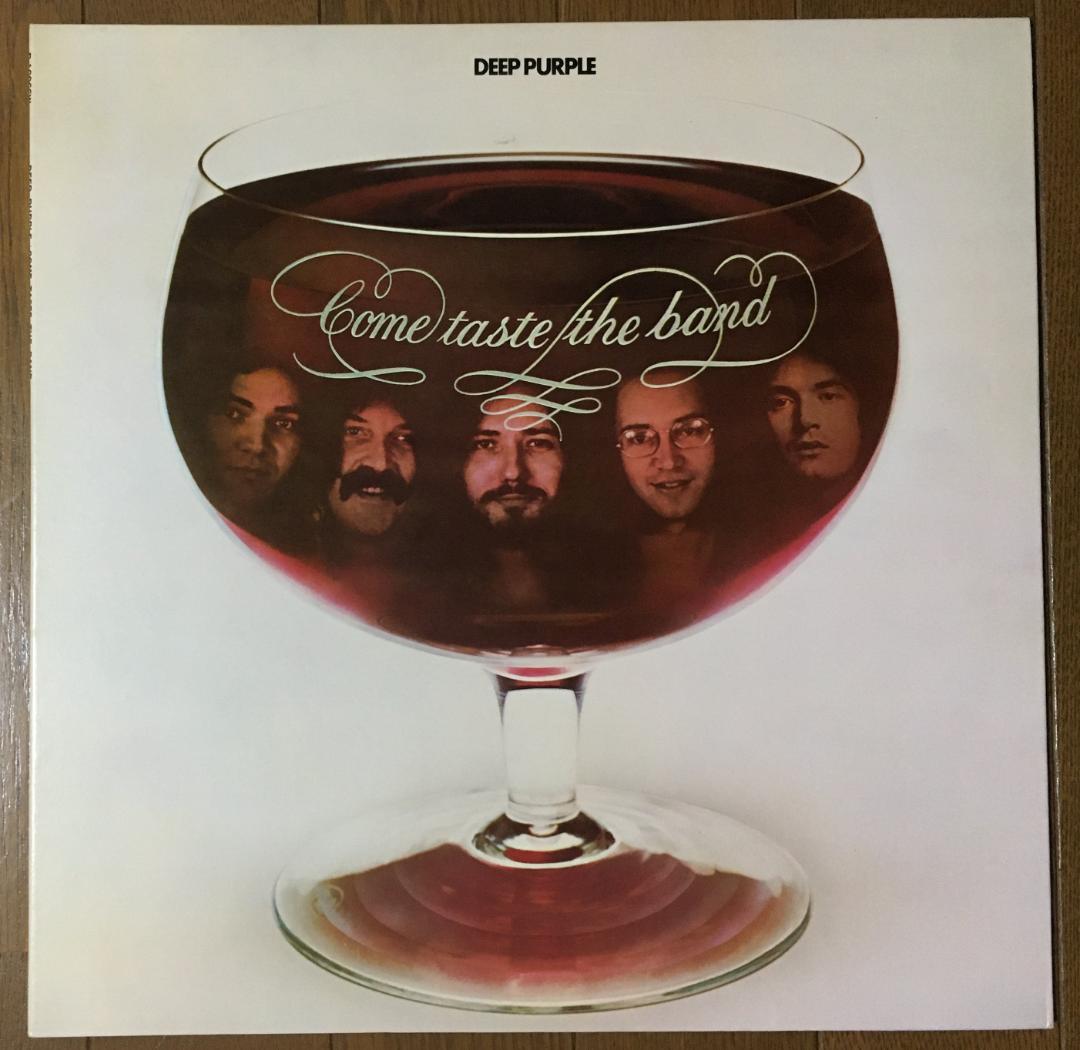 Deep Purple - Come Taste the Band LP 1975 Japan Warner Bros. P-10066W Vinyl