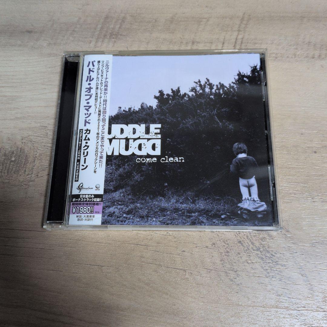 Puddle of Mudd Come Clean CD Japan Press with OBI Limited Bonus Tracks