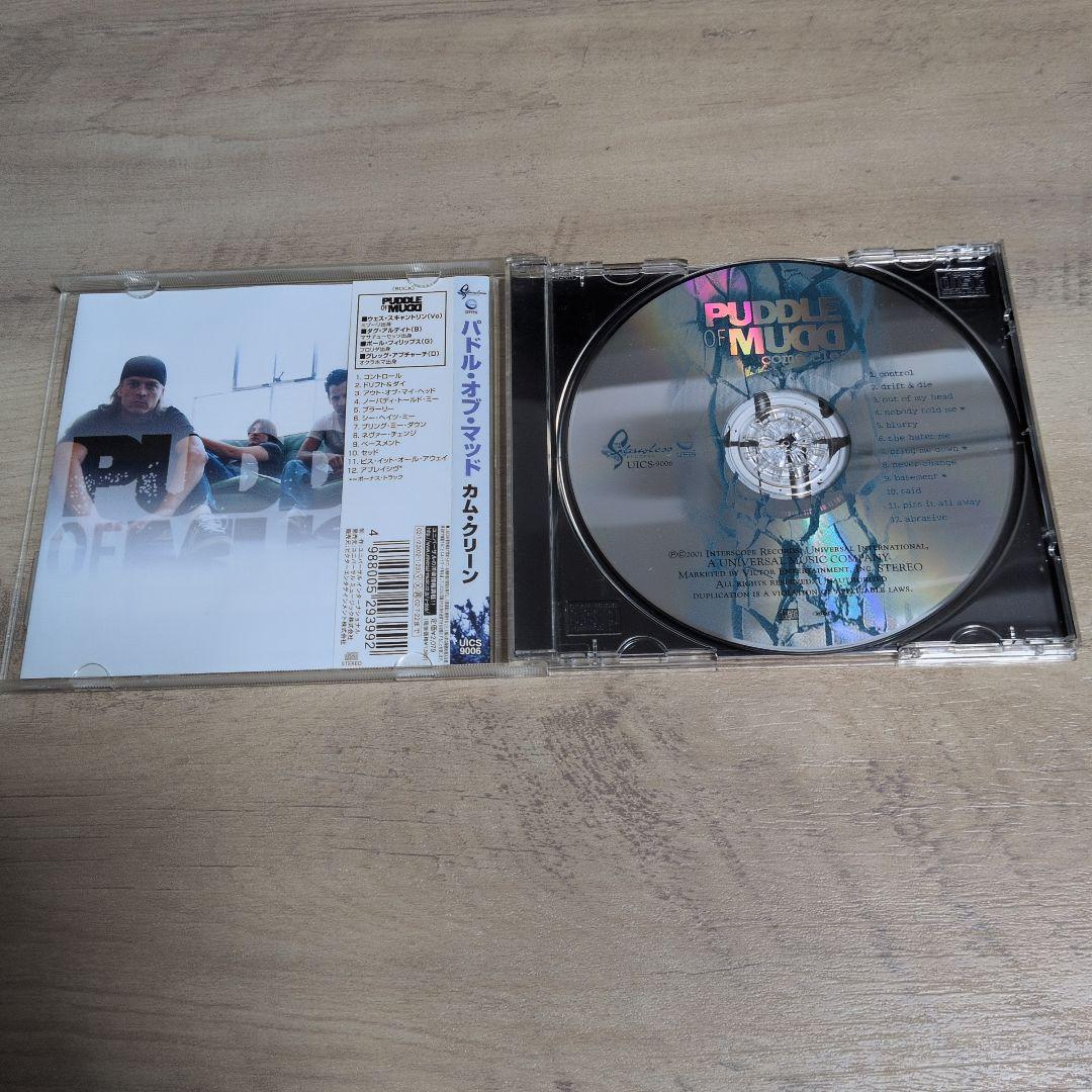Puddle of Mudd Come Clean CD Japan Press with OBI Limited Bonus Tracks