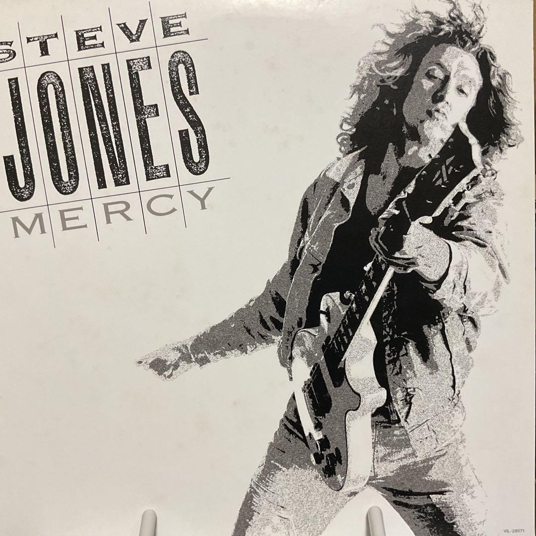 Steve Jones Mercy Vinyl LP 1987 Japan Pressing Gold Mountain VIL-28071 Sex Pisto