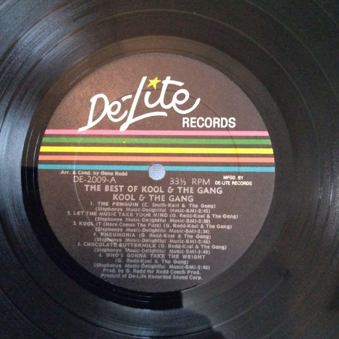 Kool & The Gang The Best Of Kool & The Gang Vinyl LP De-Lite Records DE-2009