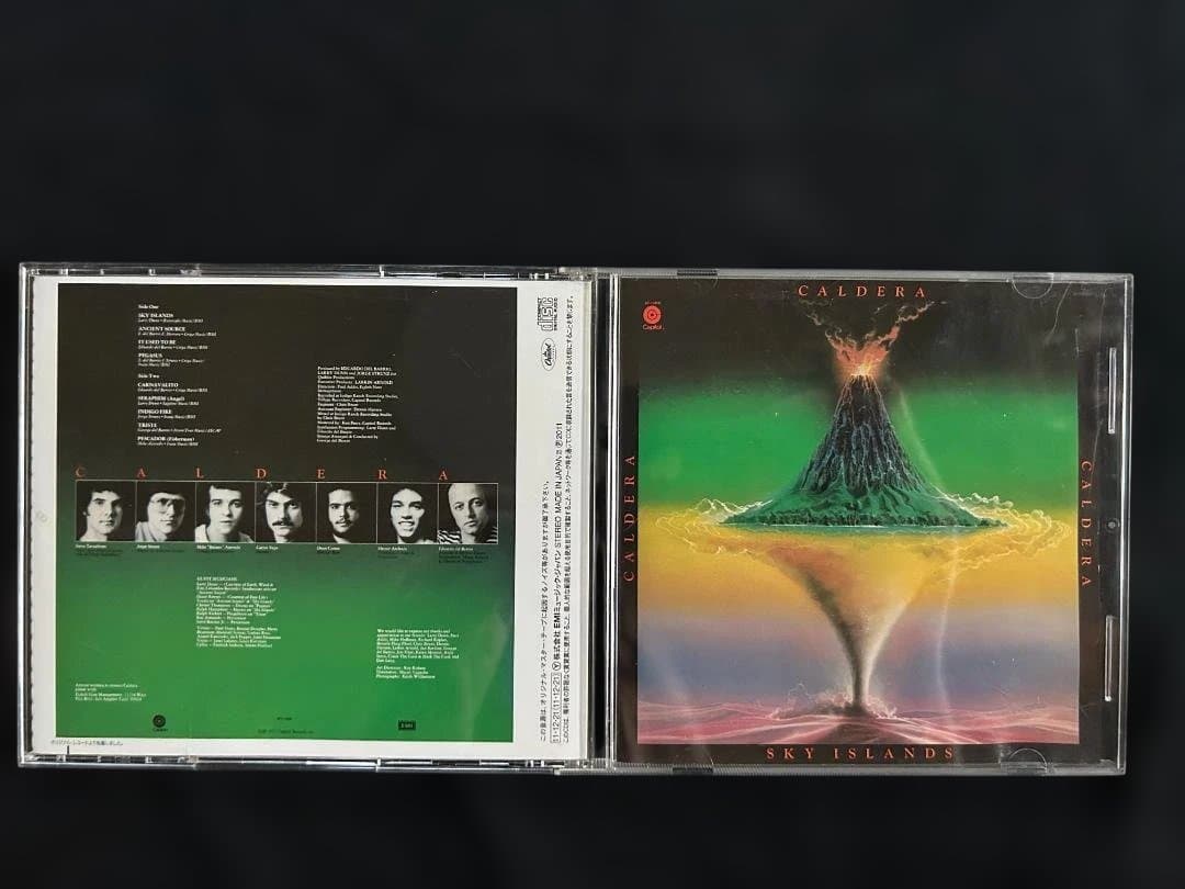 Caldera - Sky Islands CD Japan Press with Obi Jazz Fusion Rare Groove 2011