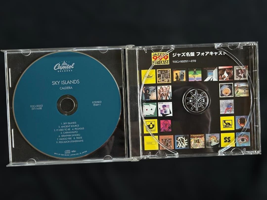 Caldera - Sky Islands CD Japan Press with Obi Jazz Fusion Rare Groove 2011
