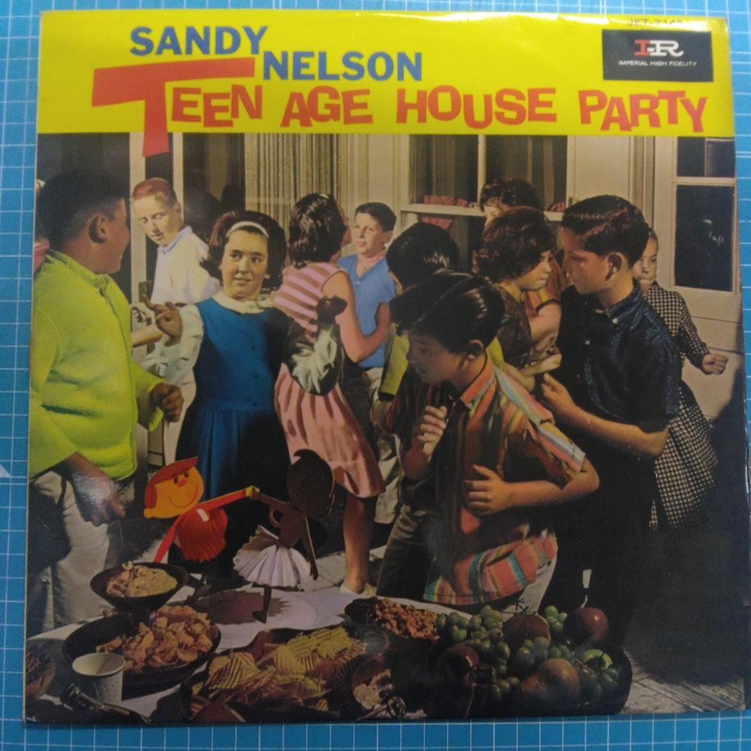 Sandy Nelson Teen Age House Party 1962 Japan Only Comp LP Drum Instrumental Mono