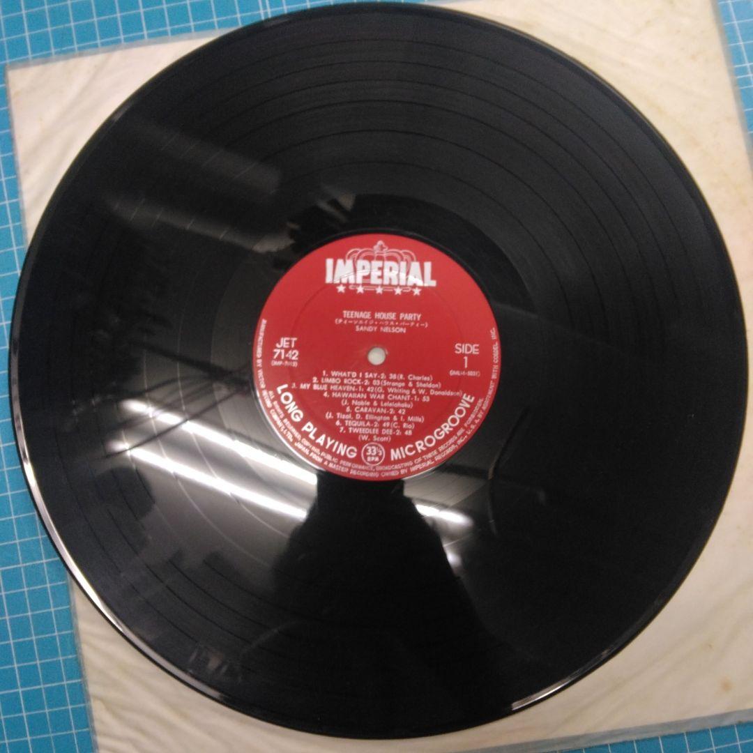 Sandy Nelson Teen Age House Party 1962 Japan Only Comp LP Drum Instrumental Mono