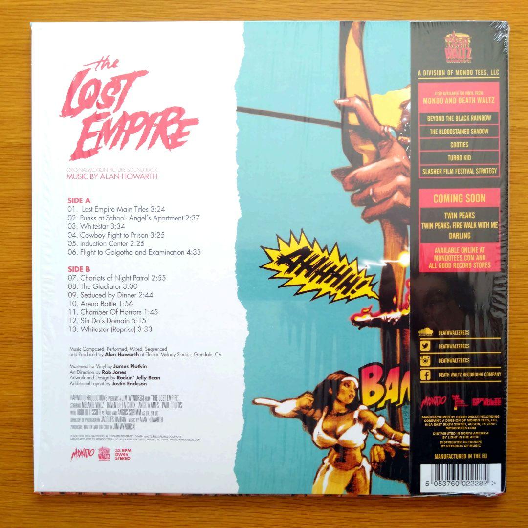 Alan Howarth - The Lost Empire LP Vinyl Soundtrack Rockin' Jelly Bean Pink Wax
