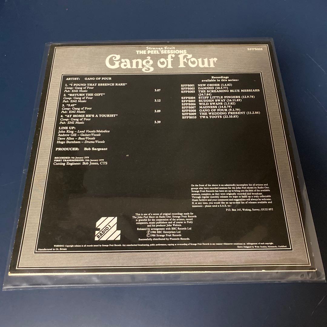Gang Of Four The Peel Sessions 12-inch EP Vinyl UK Pressing Strange Fruit