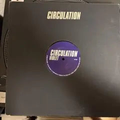 Circulation - Violet 12" Vinyl Record UK Tech House Progressive Trance 2000