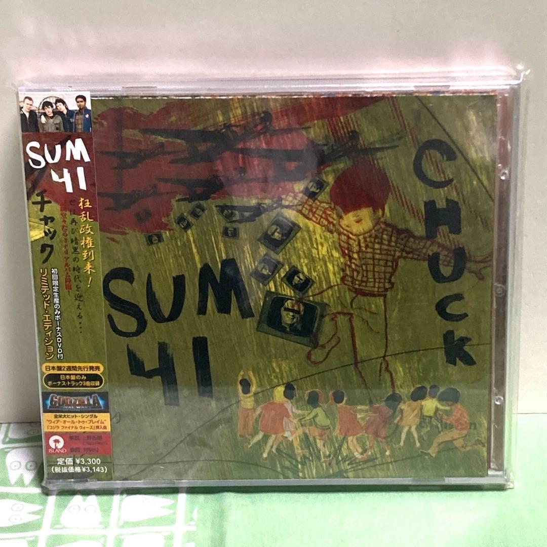 Sum 41 - Chuck CD+DVD Japan Press Limited Edition with OBI 2004