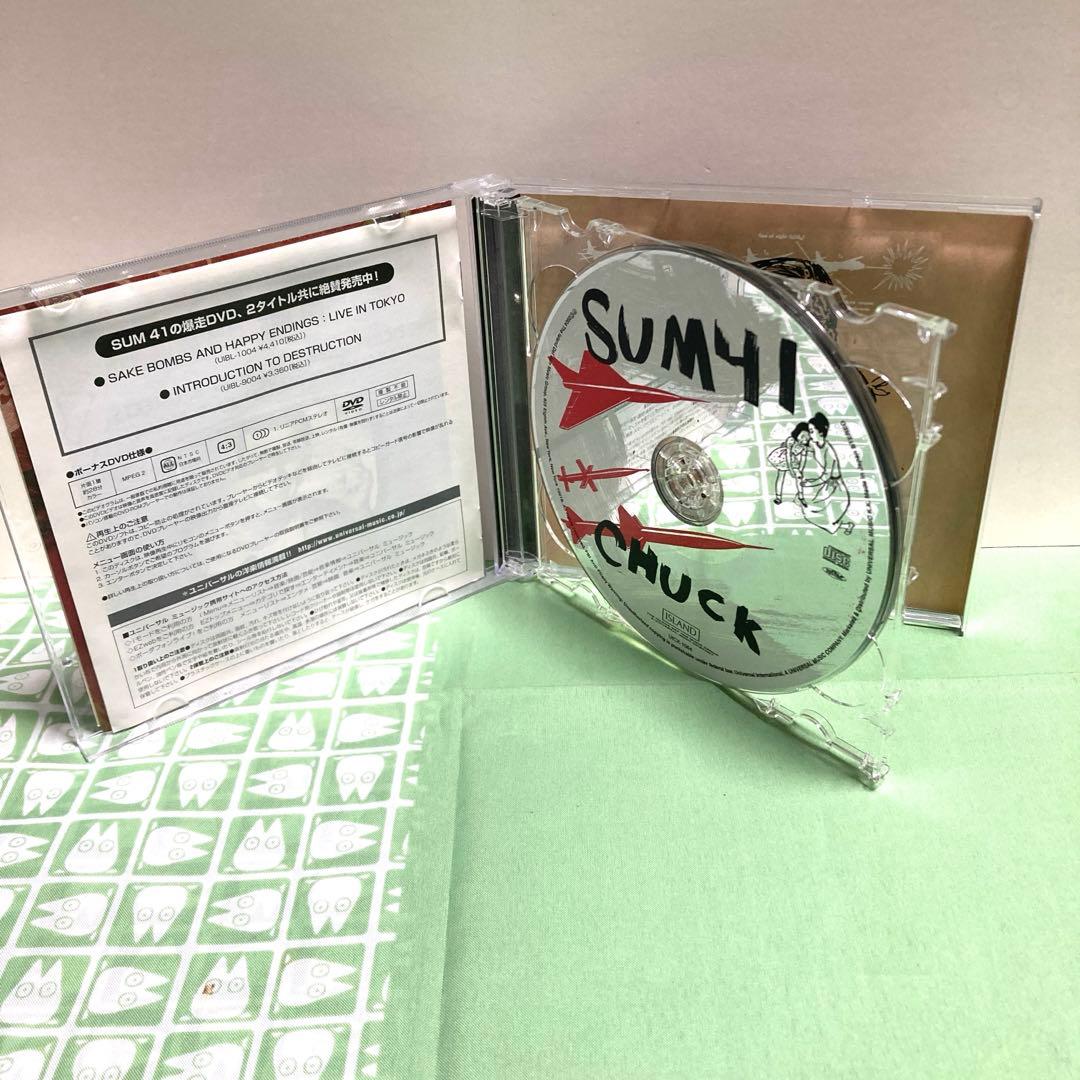 Sum 41 - Chuck CD+DVD Japan Press Limited Edition with OBI 2004