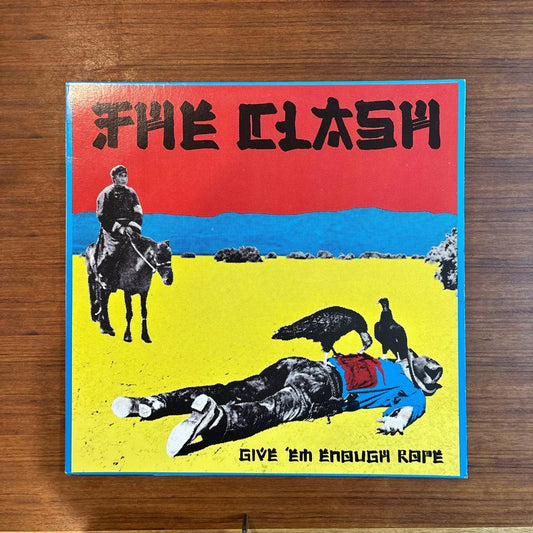 The Clash Give 'Em Enough Rope Vinyl Record Black Excellent Condition | Japansoundstore