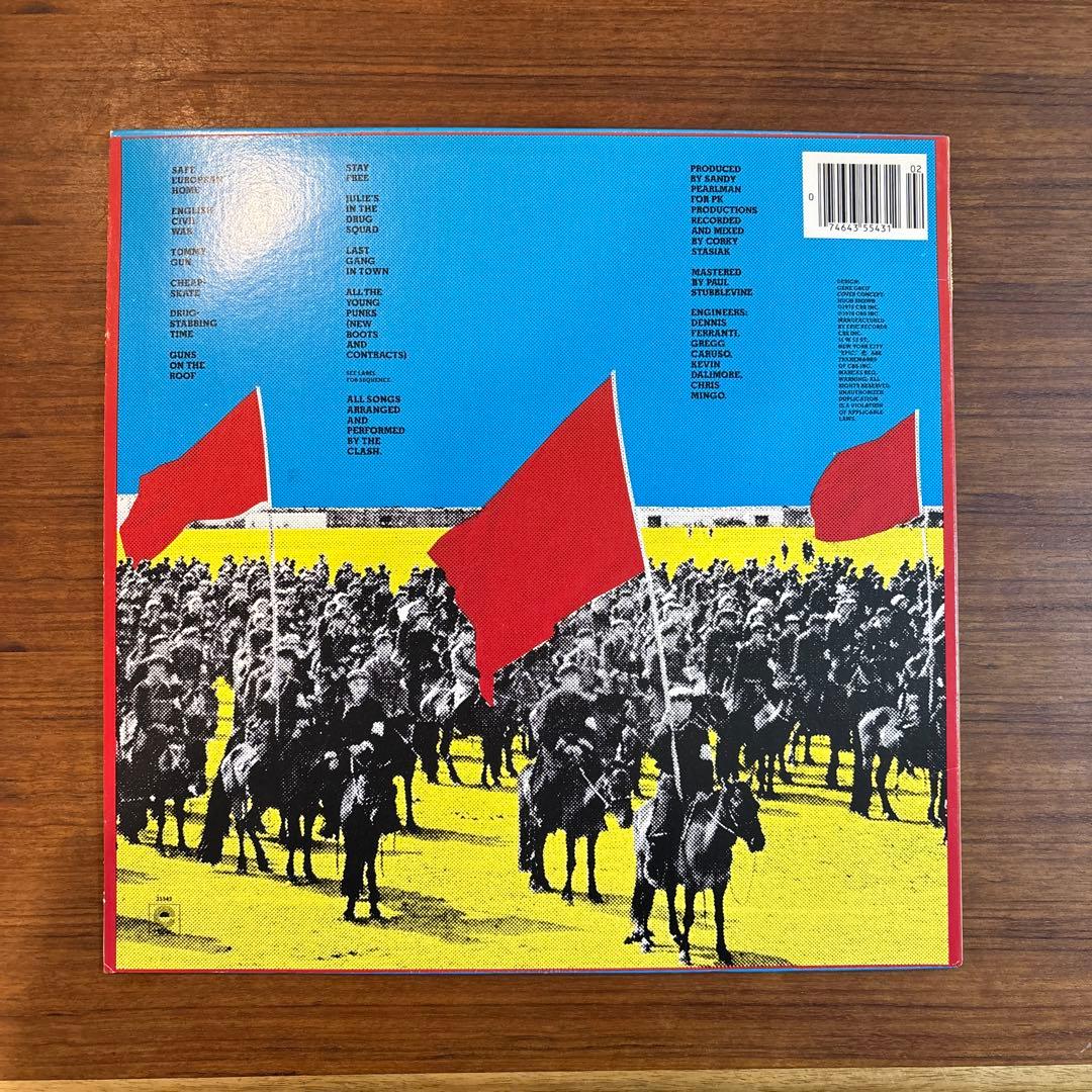 The Clash Give 'Em Enough Rope Vinyl Record Black Excellent Condition | Japansoundstore
