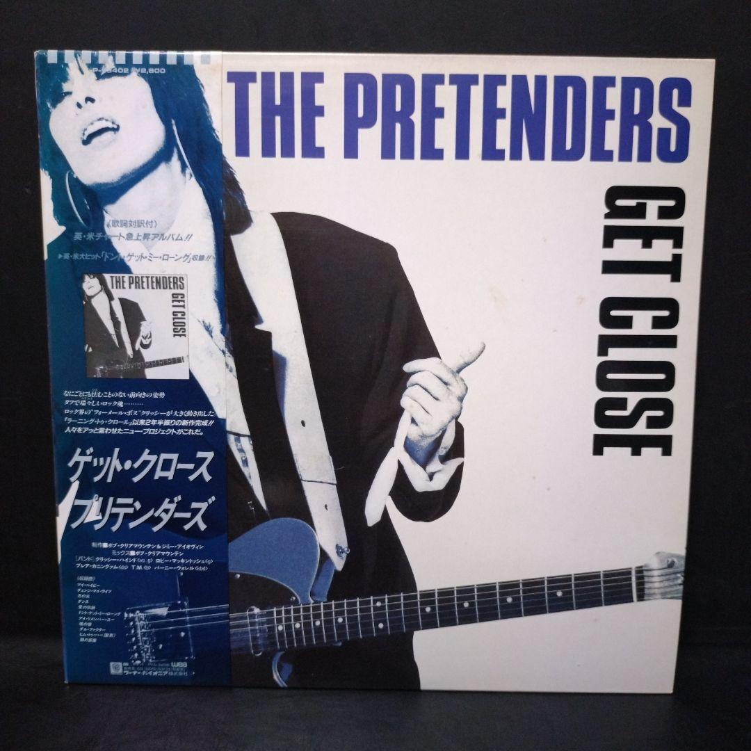 The Pretenders - Get Close Vinyl LP Japan Pressing w/ OBI Insert Rock