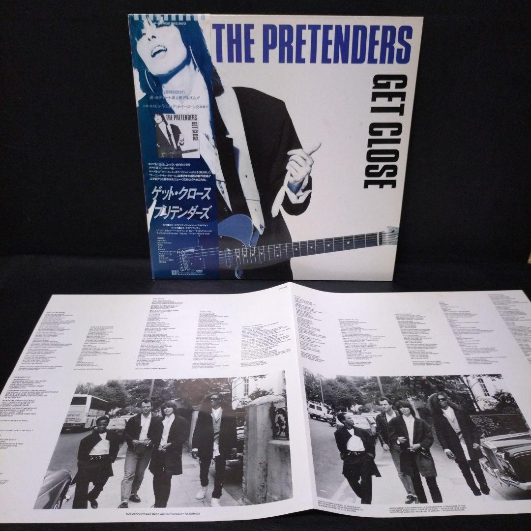 The Pretenders - Get Close Vinyl LP Japan Pressing w/ OBI Insert Rock