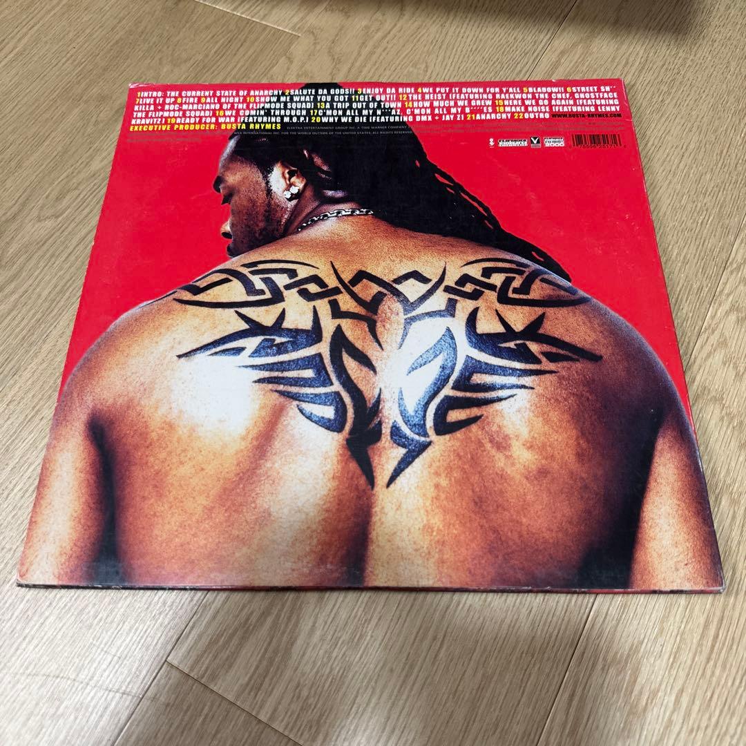 Busta Rhymes - Anarchy 2LP Vinyl Record 2000 Hip Hop