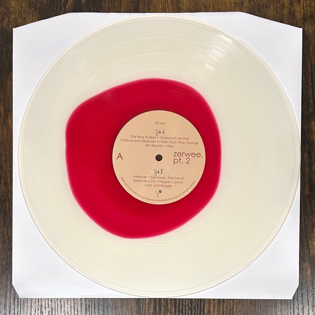 Billy Cobb Zerwee Pt.2 Vinyl 2021 Red/White Record Japan Edition Rare | Japansoundstore