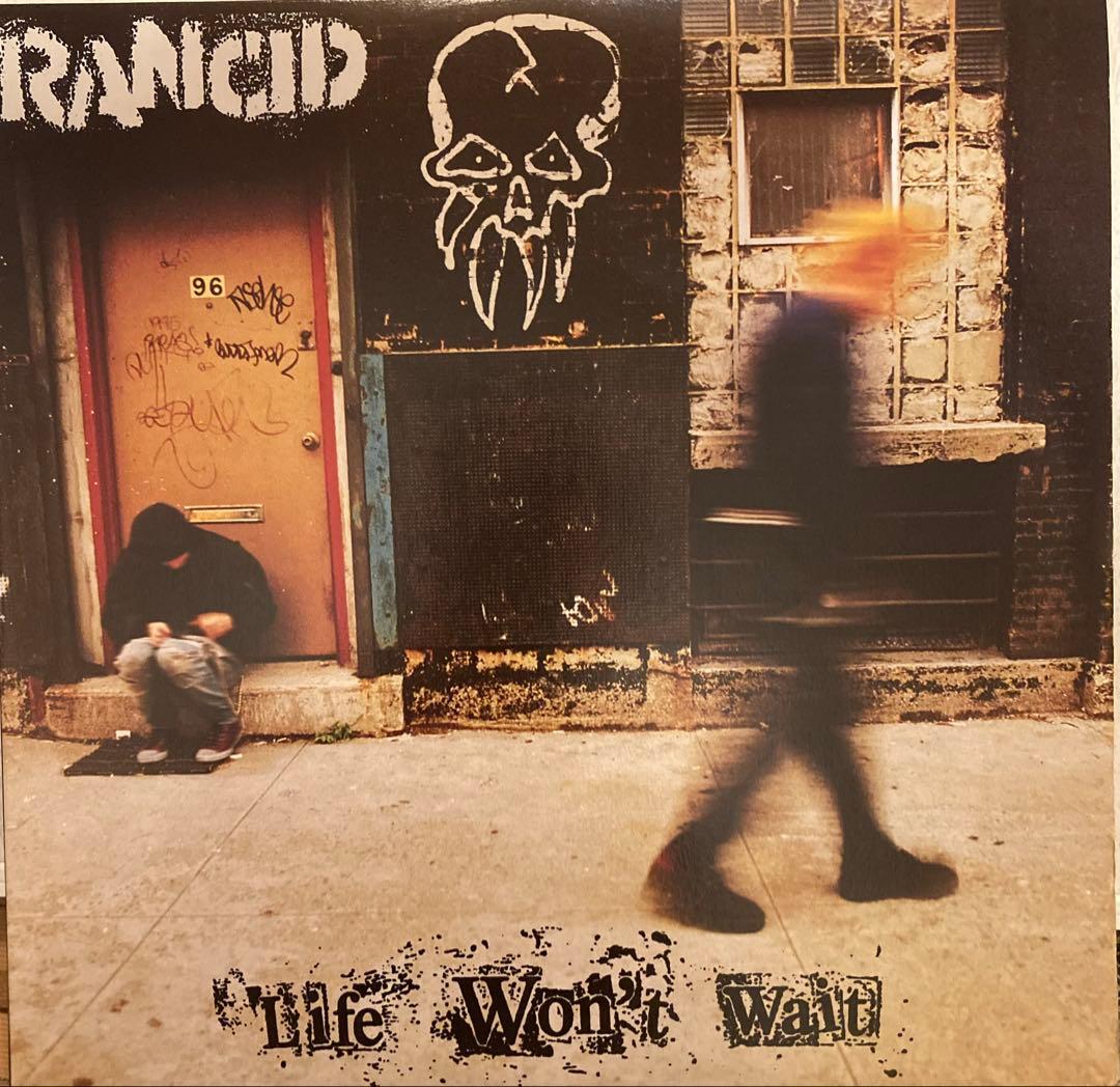 Rancid - Life Won't Wait 2LP Translucent Orange Vinyl Epitaph US Original 1998