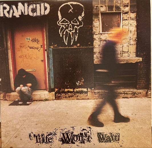 Rancid - Life Won't Wait 2LP Translucent Orange Vinyl Epitaph US Original 1998