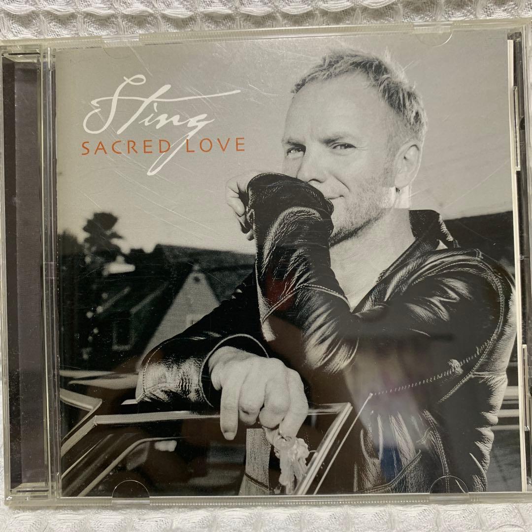 Sting Sacred Love Japan Press CD with OBI Limited Edition 16 Tracks UICY-9836