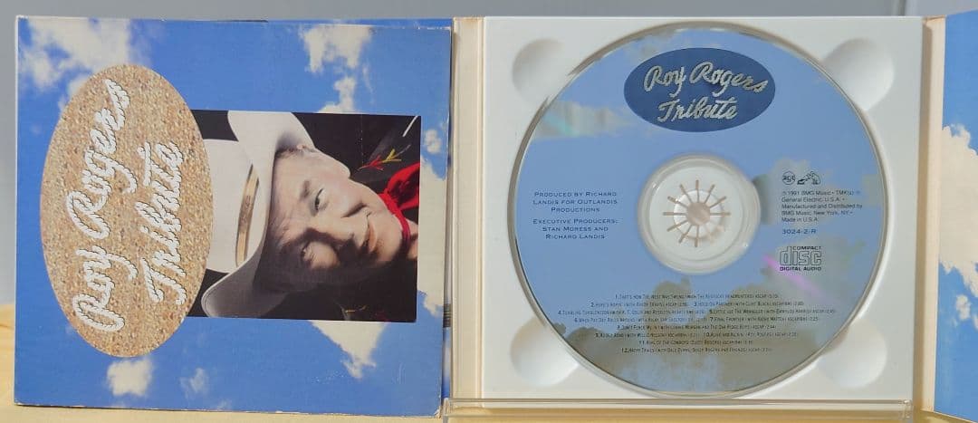 Roy Rogers Tribute CD Mini LP Style Japan Press 1991 Country Music Compilation