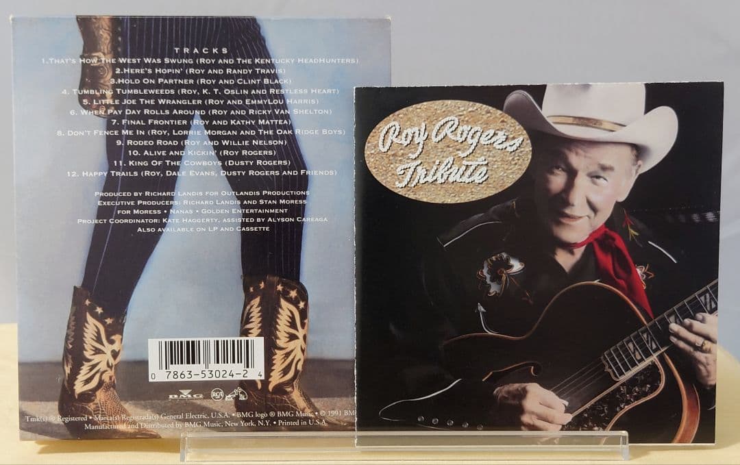 Roy Rogers Tribute CD Mini LP Style Japan Press 1991 Country Music Compilation