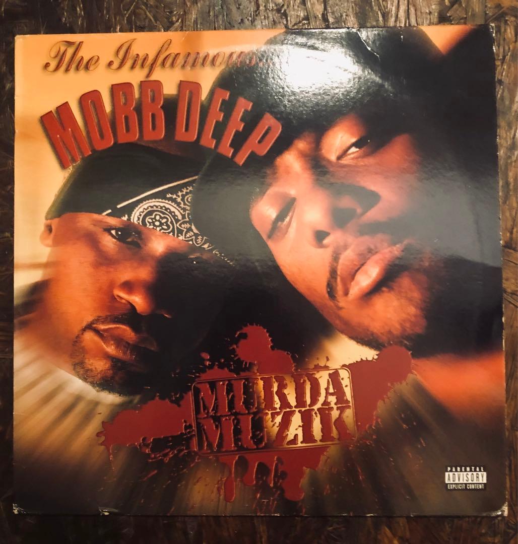 Mobb Deep - Murda Muzik 2LP Original 1999 Hip Hop Loud Records US Pressing