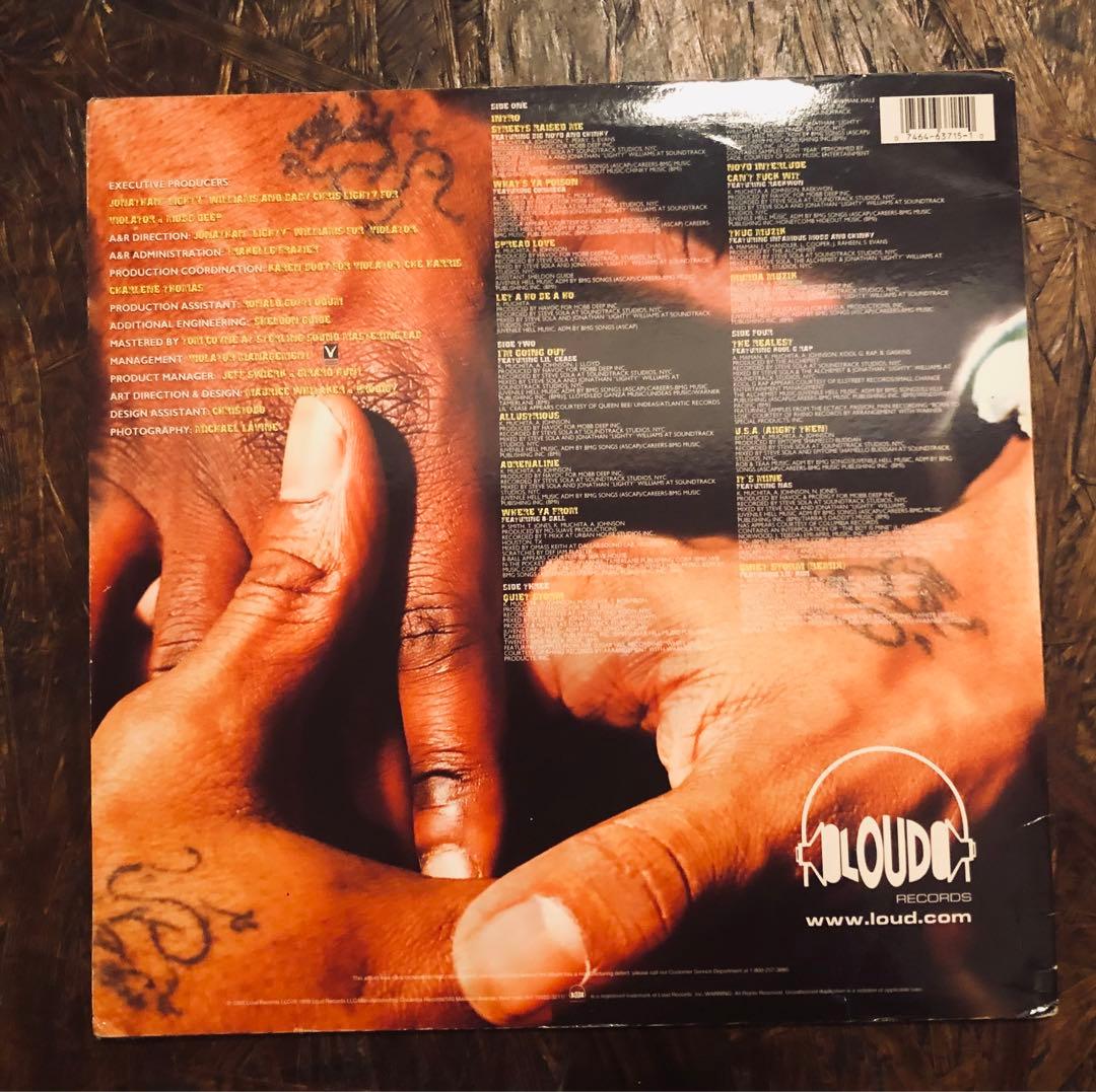 Mobb Deep - Murda Muzik 2LP Original 1999 Hip Hop Loud Records US Pressing