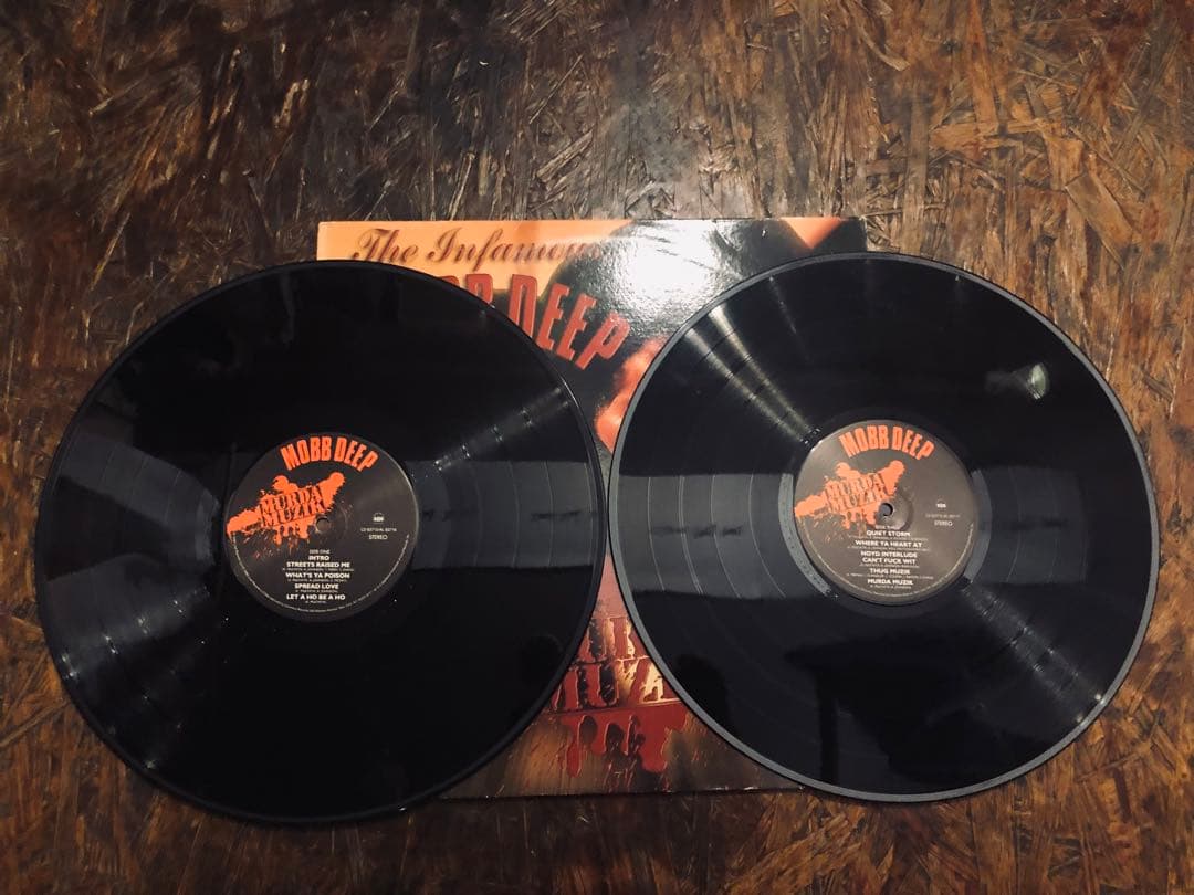 Mobb Deep - Murda Muzik 2LP Original 1999 Hip Hop Loud Records US Pressing