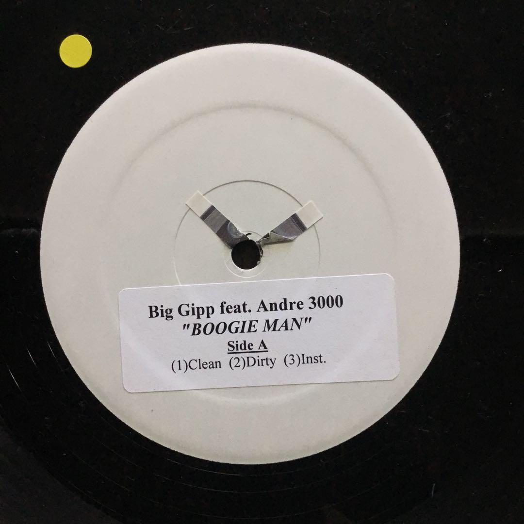 Big Gipp - Boogie Man - Rare Hip Hop Vinyl 12" Single