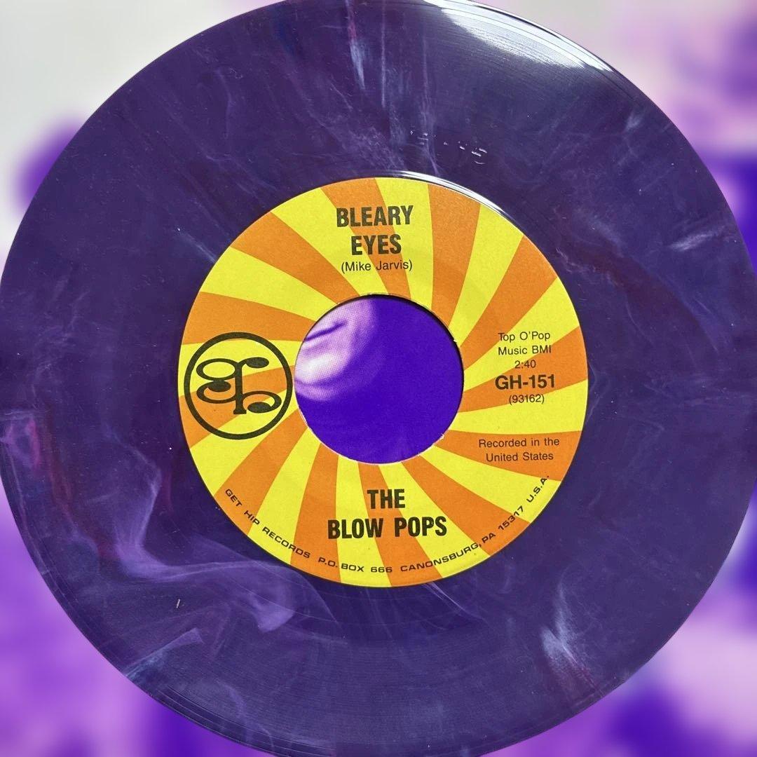 The Blow Pops - My Carrie 7" Vinyl Purple Marble Color Indie Garage Pop 1993