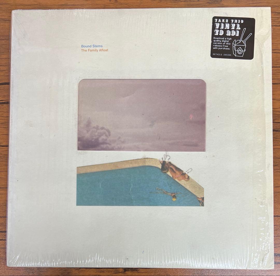 Bound Stems - The Family Afloat LP 180g Orange Vinyl Indie Rock 2008 Flameshovel
