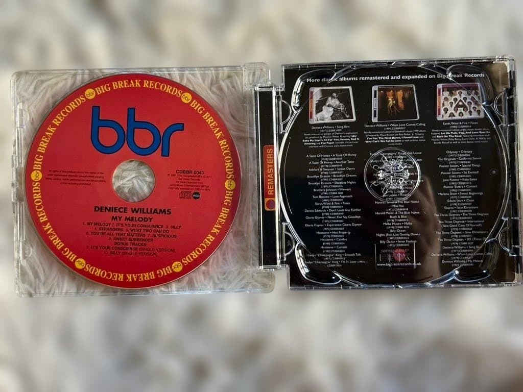 Deniece Williams My Melody CD BBR Remastered Soul R&B Out of Print 2011