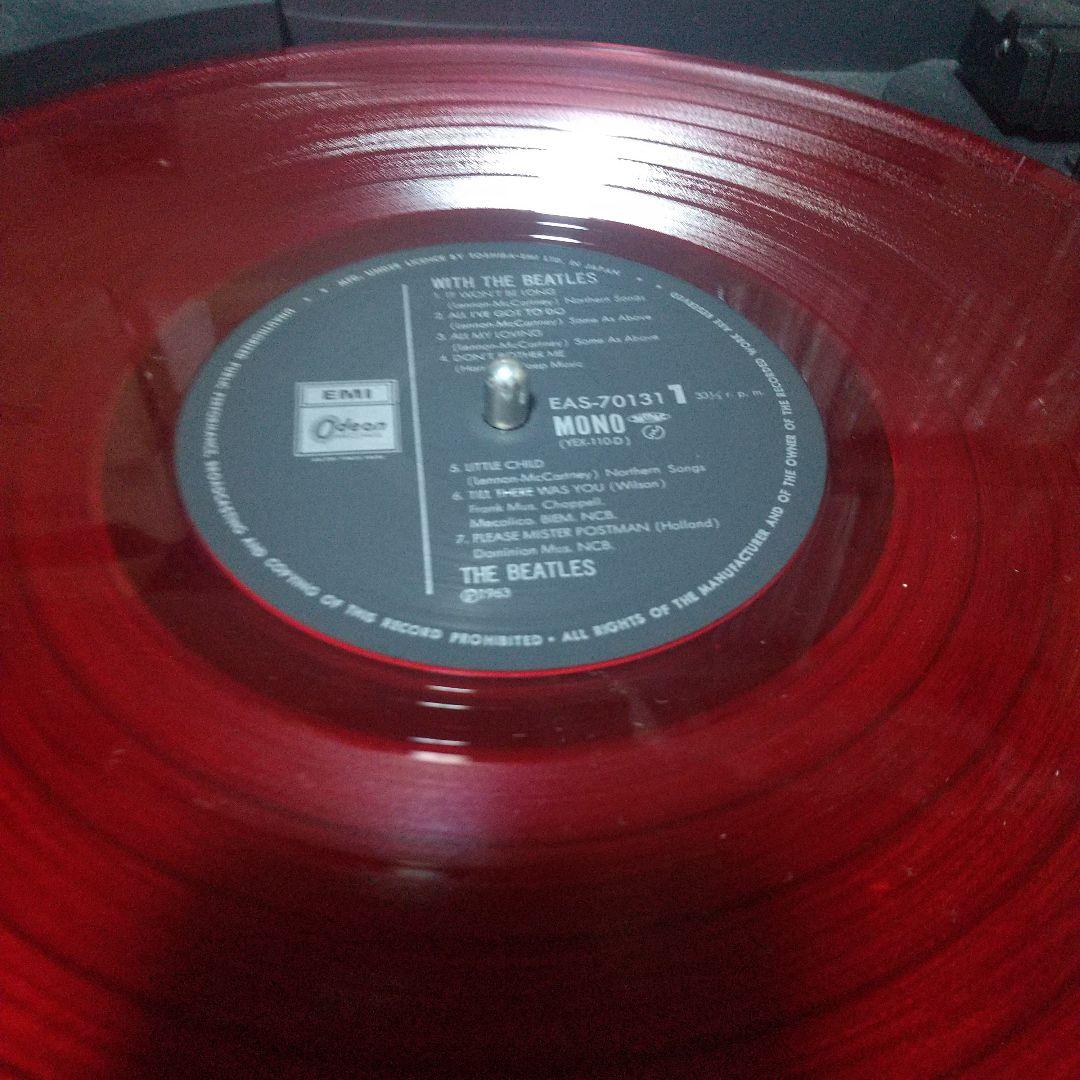 The Beatles With The Beatles Vinyl LP Japan Red Wax Mono EAS-70131 Limited 1986