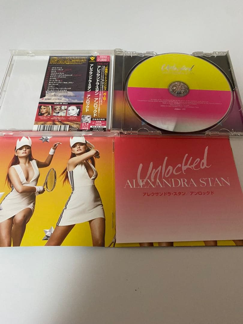 Alexandra Stan Unlocked CD Japan Press with OBI 2014 Limited Bonus Tracks