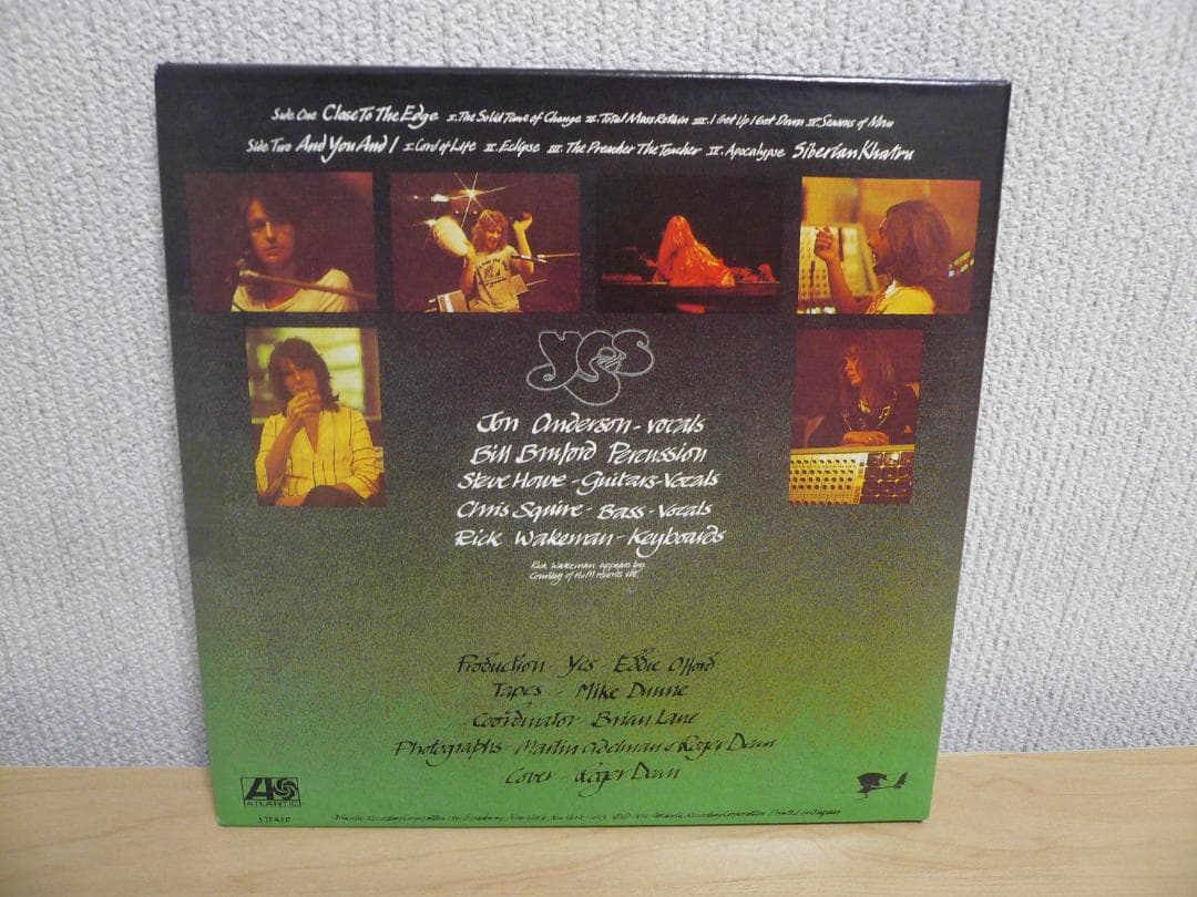 Yes - Close To The Edge CD Japan Press Mini LP Sleeve with OBI AMCY-6292