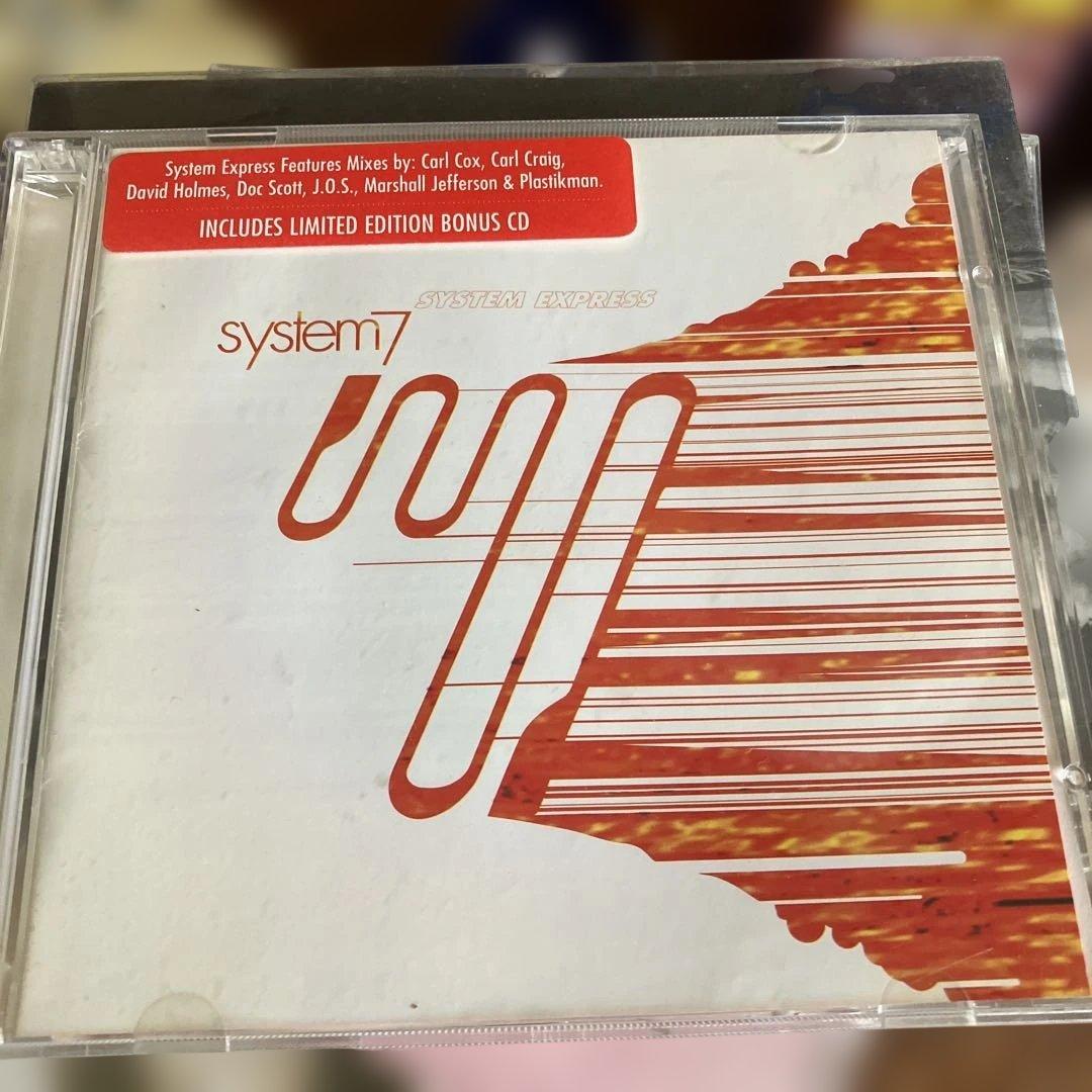 System 7 System Express 2CD Limited Edition Japan Press Electronica Compilation