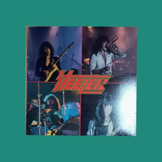Steeler - Self Titled LP 1983 Shrapnel Records Yngwie Malmsteen Ron Keel Metal
