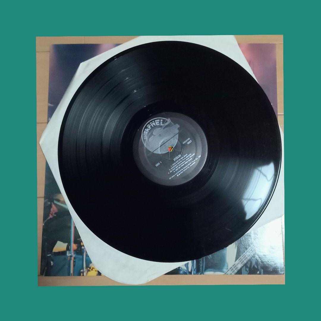 Steeler - Self Titled LP 1983 Shrapnel Records Yngwie Malmsteen Ron Keel Metal