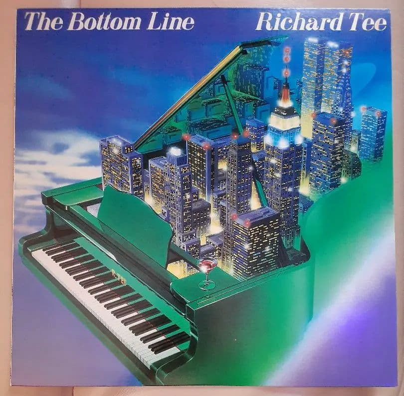 Richard Tee - The Bottom Line Vinyl LP 1985 Japan Fusion Jazz Funk Original